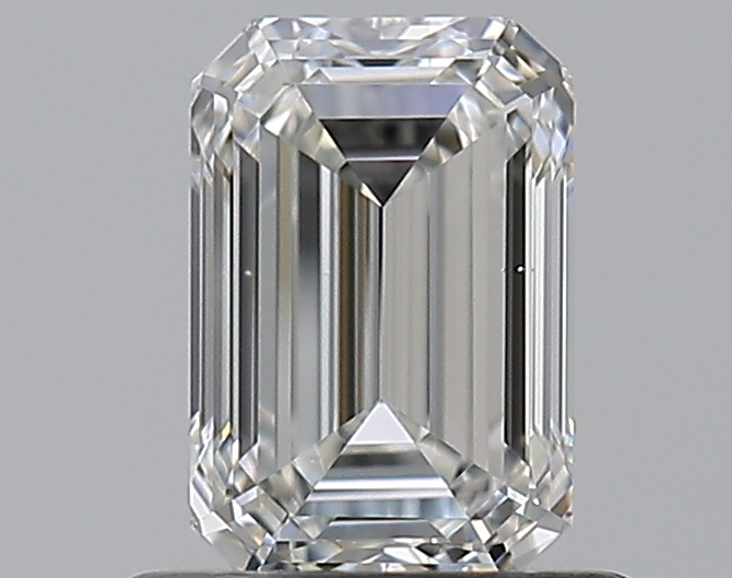 0.72 CaratH-VS2 - Cut Emerald Diamond