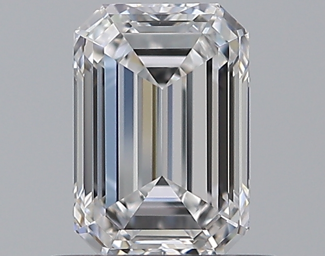 0.8 CaratD-VS2 - Cut Emerald Diamond