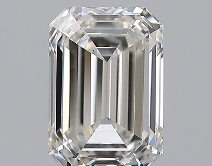 0.9 CaratH-VS1 - Cut Emerald Diamond