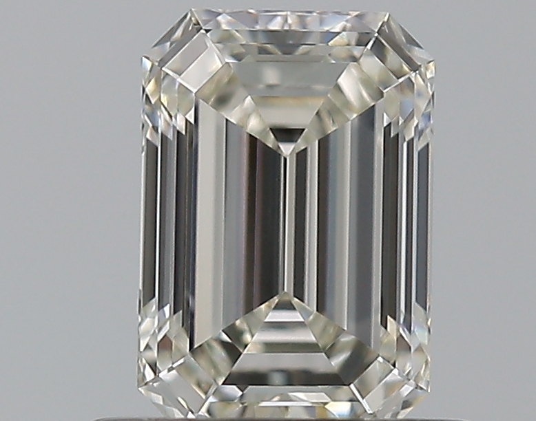 0.72 CaratJ-VS2 - Cut Emerald Diamond
