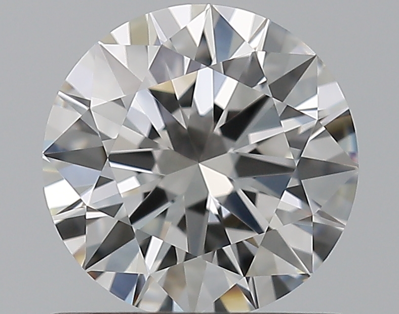 0.91 CaratG-VVS1 EX Cut Round Diamond