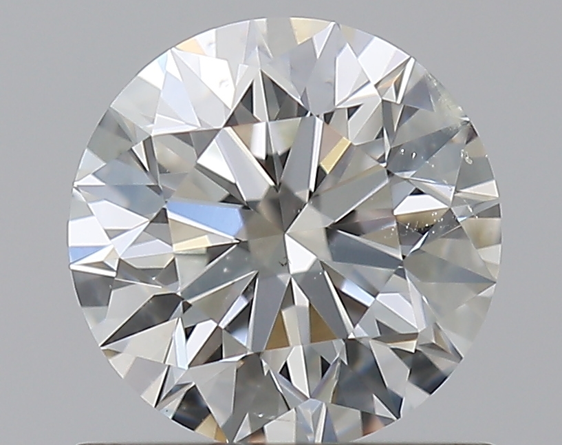 0.81 CaratI-SI2 EX Cut Round Diamond