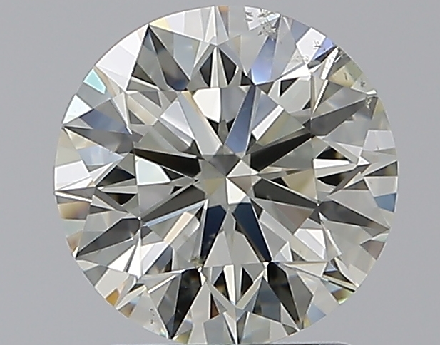 2 CaratL-SI2 EX Cut Round Diamond