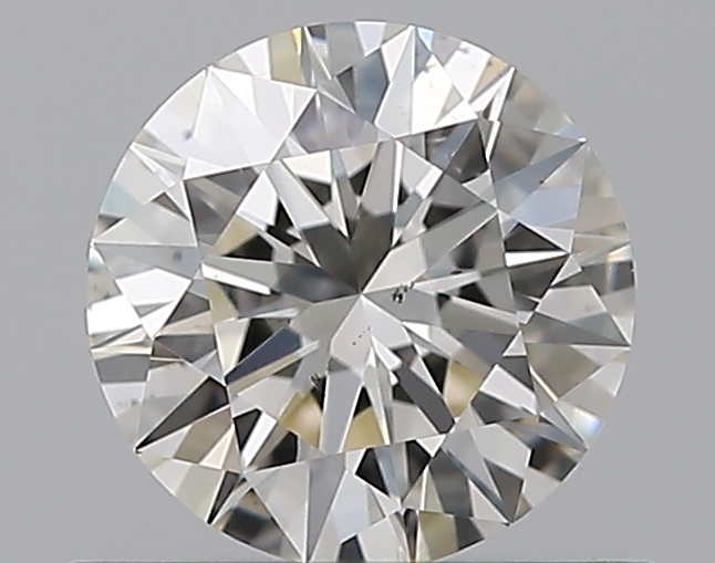 0.59 CaratI-SI1 EX Cut Round Diamond