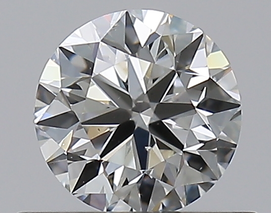 0.5 CaratI-SI1 VG Cut Round Diamond