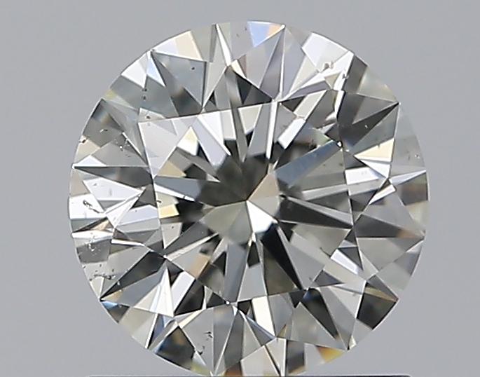 1.01 CaratK-SI1 EX Cut Round Diamond