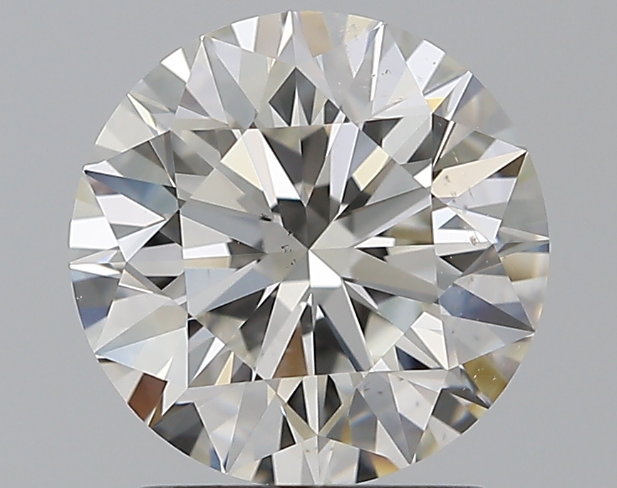 2.01 CaratH-SI1 EX Cut Round Diamond