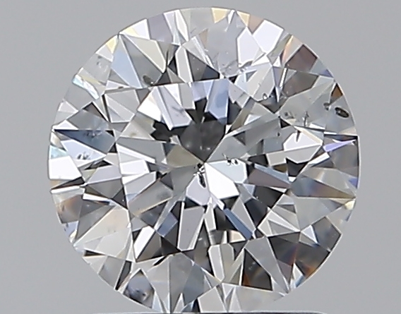 1.51 CaratE-SI2 EX Cut Round Diamond