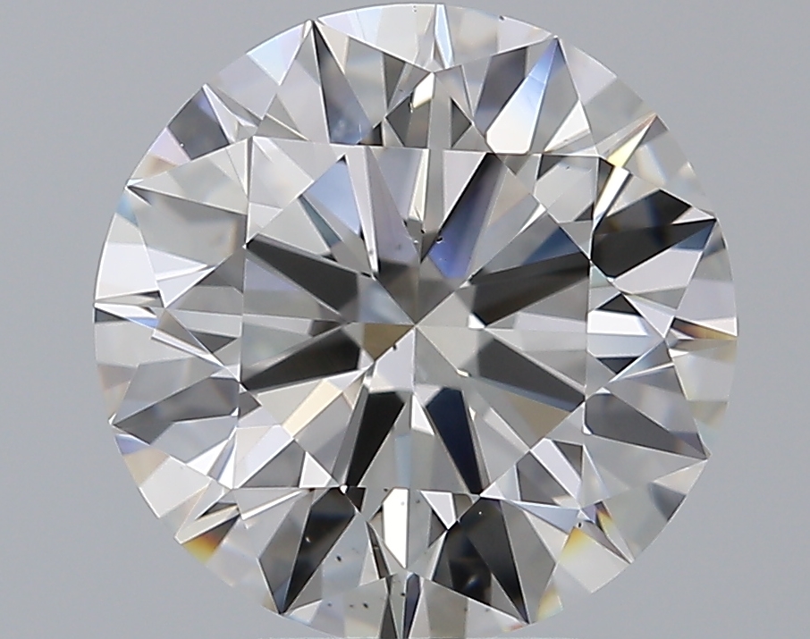 4.01 CaratE-SI1 EX Cut Round Diamond