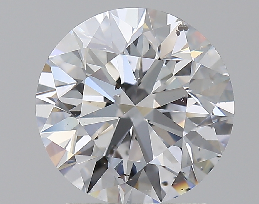 2.01 CaratD-SI1 EX Cut Round Diamond