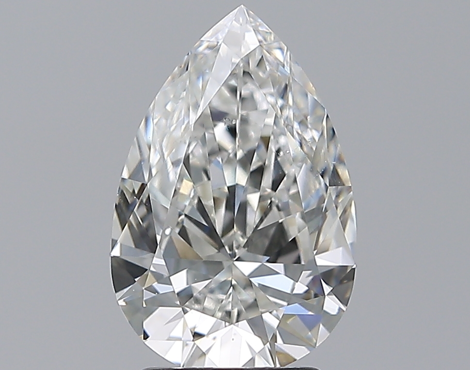 2.01 CaratF-VS2 - Cut Pear Diamond