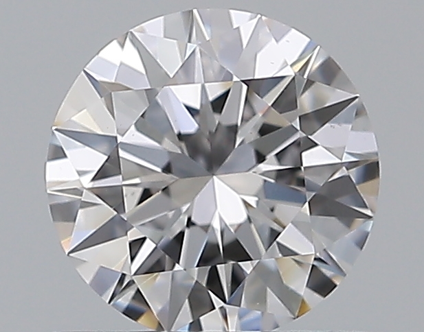 0.58 CaratD-VS2 EX Cut Round Diamond