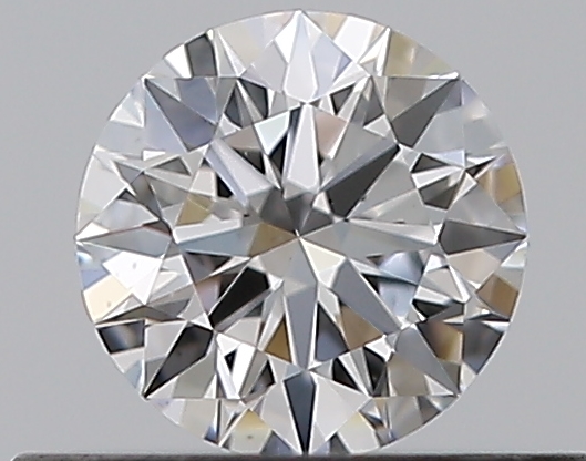 0.35 CaratD-VS2 EX Cut Round Diamond