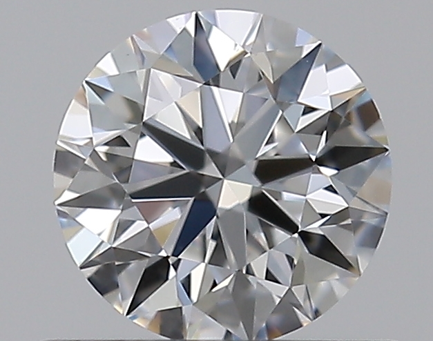 0.5 CaratE-VS2 EX Cut Round Diamond