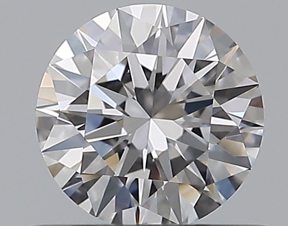 0.5 CaratD-VS2 EX Cut Round Diamond