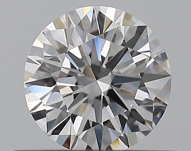 0.47 CaratD-VVS2 EX Cut Round Diamond