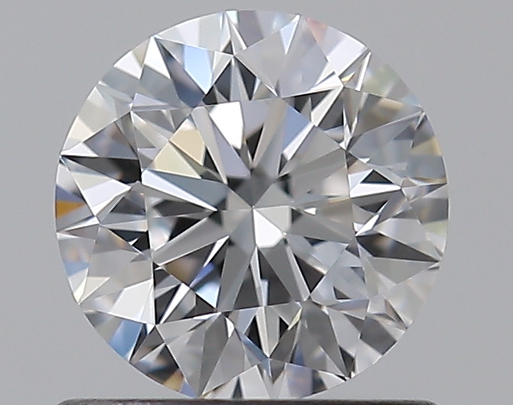 0.75 CaratD-VVS1 EX Cut Round Diamond
