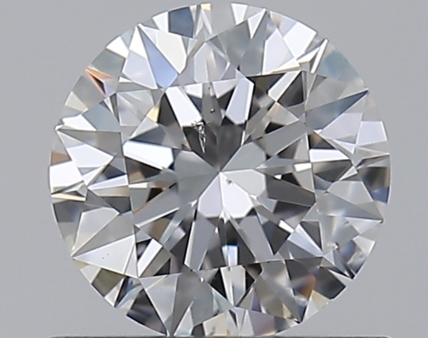 0.7 CaratE-SI2 EX Cut Round Diamond
