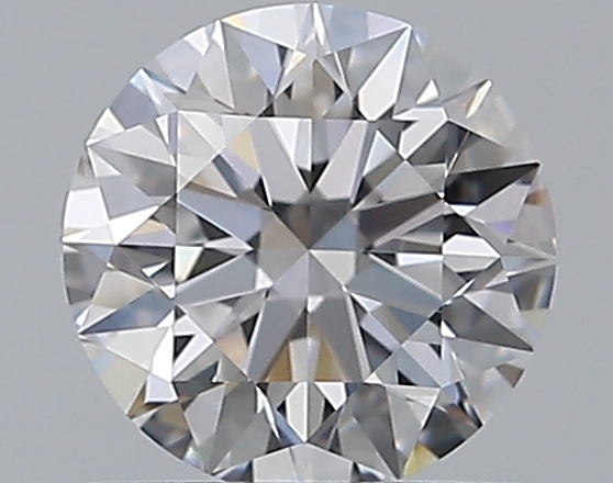 0.77 CaratD-VVS1 EX Cut Round Diamond