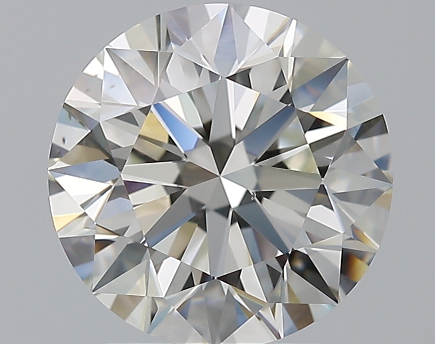 2.4 CaratI-VS2 EX Cut Round Diamond