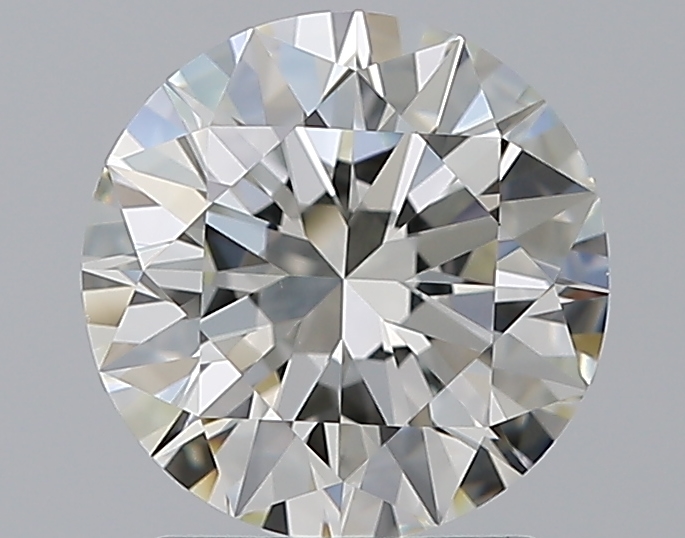 2 CaratJ-VS2 EX Cut Round Diamond