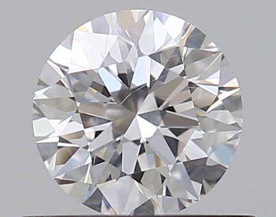 0.53 CaratE-VVS2 EX Cut Round Diamond