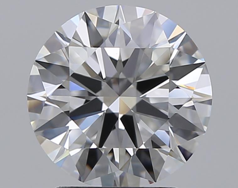 2.01 CaratF-VVS2 EX Cut Round Diamond
