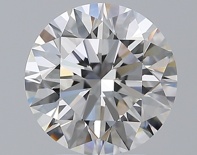 3.11 CaratF-VVS2 EX Cut Round Diamond