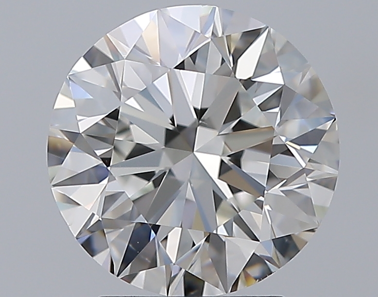 3.01 CaratG-VS2 EX Cut Round Diamond