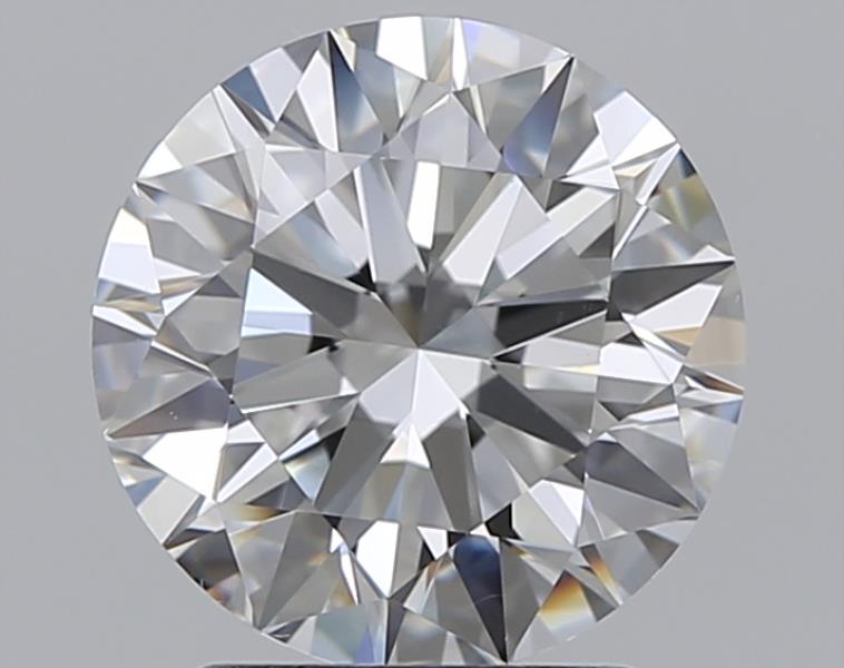 2 CaratF-VS1 EX Cut Round Diamond