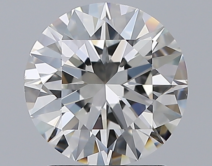 2.01 CaratH-VS2 EX Cut Round Diamond