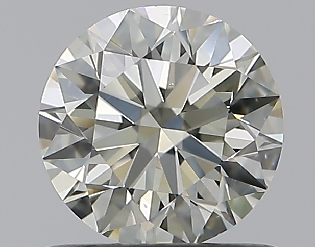 0.78 CaratN-VS2 EX Cut Round Diamond