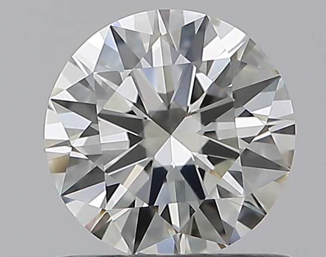 0.7 CaratJ-VS2 EX Cut Round Diamond