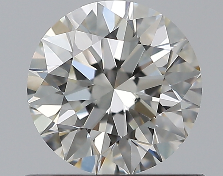 0.7 CaratJ-VS2 EX Cut Round Diamond