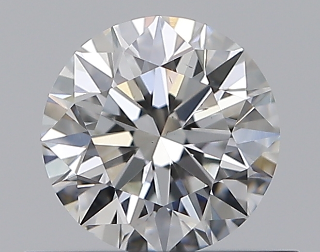 0.5 CaratG-VS2 EX Cut Round Diamond