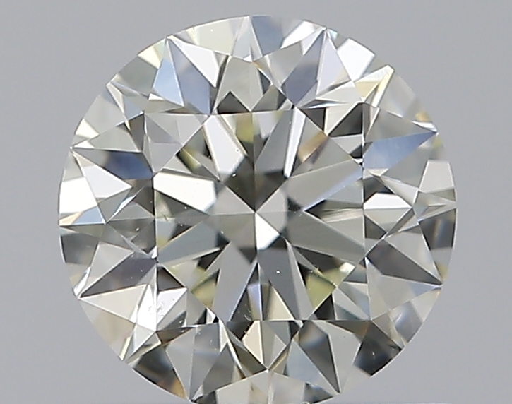 0.75 CaratK-SI1 EX Cut Round Diamond