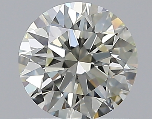0.83 CaratK-VVS2 EX Cut Round Diamond
