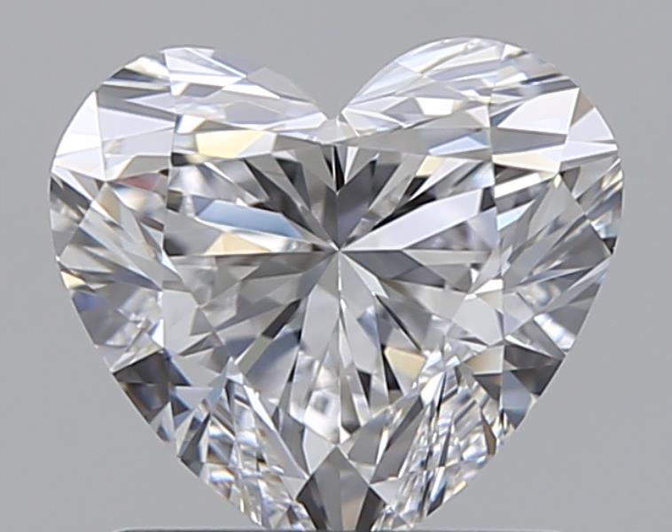 1 CaratD-VVS1 - Cut Heart Diamond