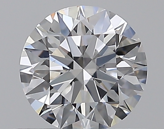 0.51 CaratD-SI1 EX Cut Round Diamond