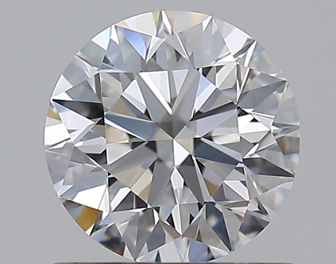 0.72 CaratD-VVS1 EX Cut Round Diamond