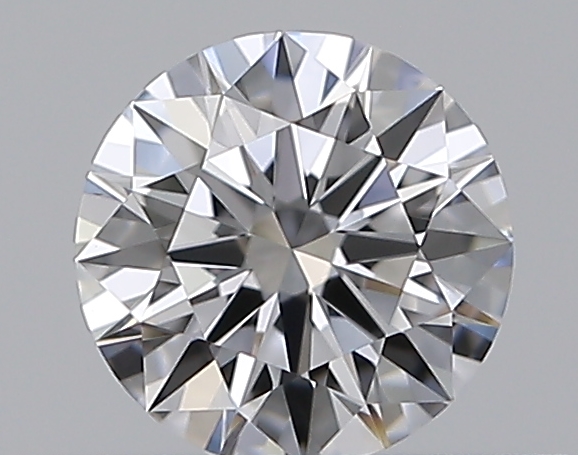 0.33 CaratD-VS1 EX Cut Round Diamond
