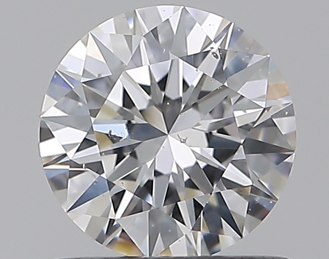 0.73 CaratD-SI2 EX Cut Round Diamond