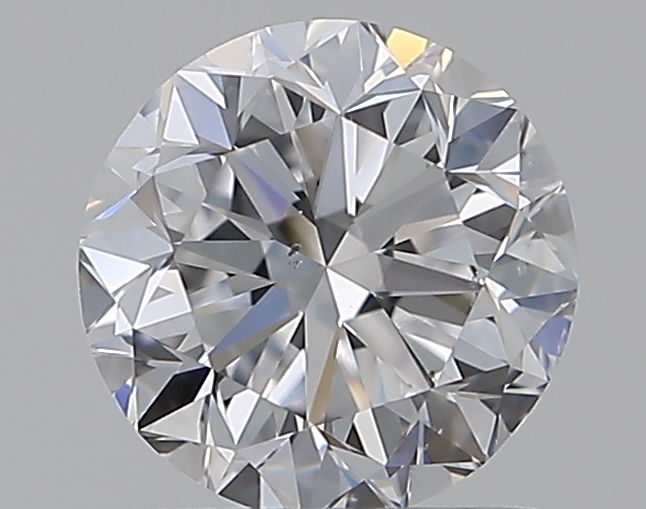 1 CaratD-SI1 GD Cut Round Diamond