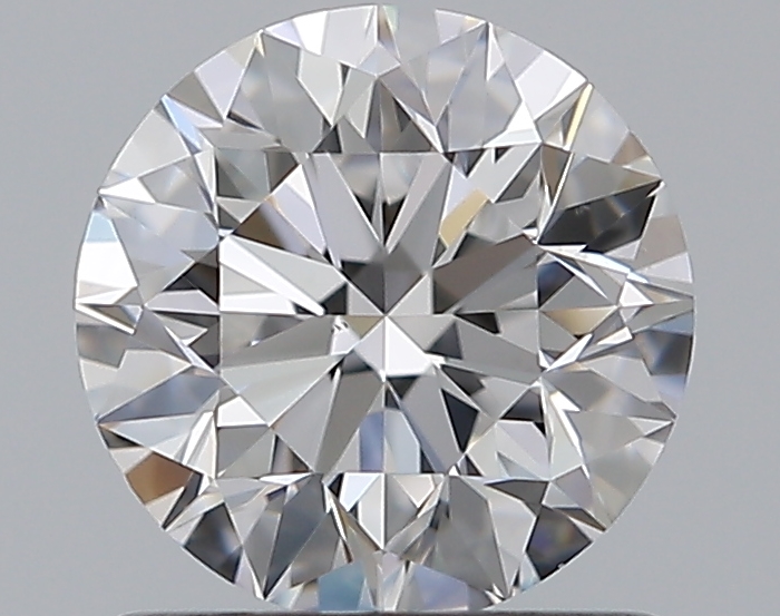 0.96 CaratD-VS1 EX Cut Round Diamond