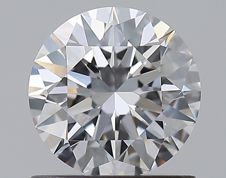 0.85 CaratD-VVS2 EX Cut Round Diamond