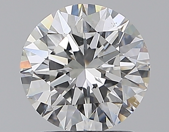 1.51 CaratF-SI1 EX Cut Round Diamond
