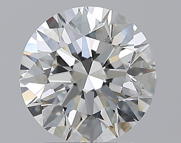 2.01 CaratG-VS2 EX Cut Round Diamond