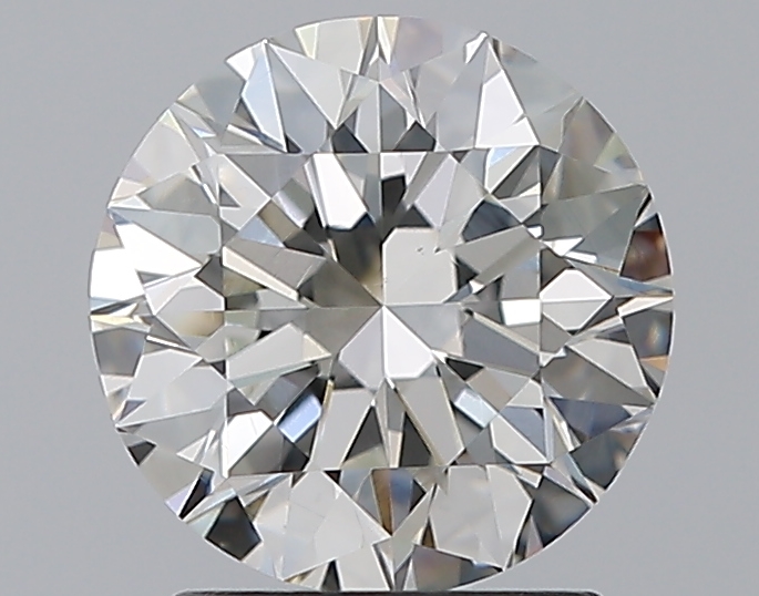 2.01 CaratH-VS2 EX Cut Round Diamond
