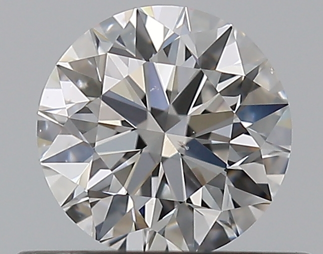 0.5 CaratE-SI1 EX Cut Round Diamond