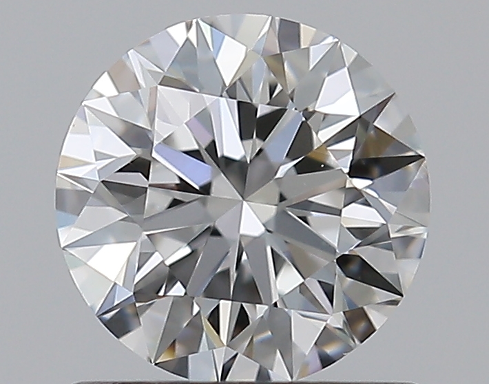 0.8 CaratE-VS1 EX Cut Round Diamond